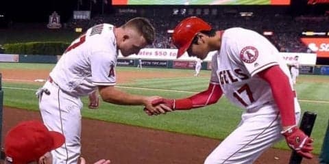 【MLB】“お辞儀”パートナーのトラウトが大谷に驚嘆「見事としか言いようがない」