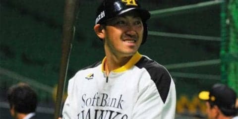 ホークス内川、猛打賞と3打点でお立ち台「3本目が打ててうれしかった」