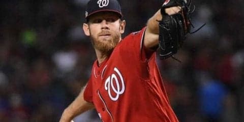【MLB】“鬼カーブ”から始まった快投劇　ストラスバーグのキレすぎる変化球は「最高」