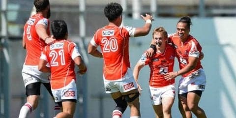  殊勲のDG決めたサンウルブズのパーカー「つないでくれた仲間たちに感謝」 