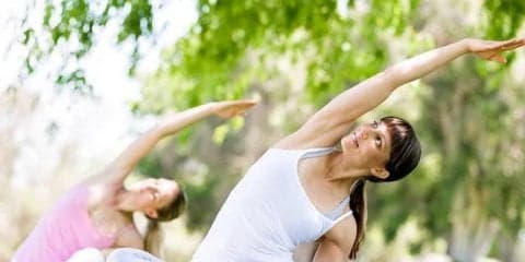 初心者も参加できるヨガイベント「Yoga Trip」がお台場・夢の広場で開催