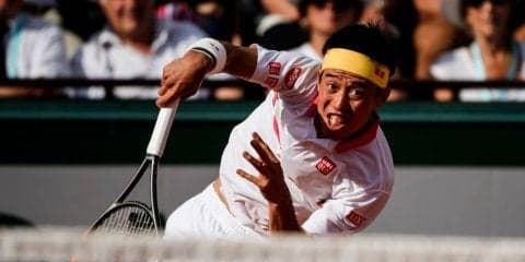 【速報】錦織 第1セットを先取。3回戦も地元選手の対シモン戦。[全仏オープン]