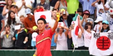 【速報】錦織 全仏4年連続ベスト16進出。地元シモンとのロングラリー制し[全仏オープン]