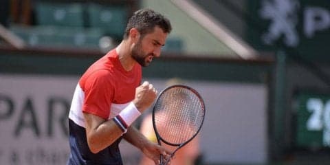 【速報】チリッチ、ジョンソンを全く寄せ付けずストレートで4回戦進出[全仏オープン]