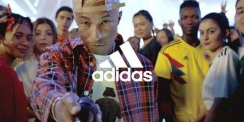 アディダス、W杯開幕を記念した動画「CREATIVITY IS THE ANSWER」公開