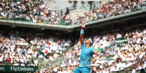 【速報】ナダル、シュワルツマンとのブレーク合戦になった第1セットを落とす[全仏オープン]