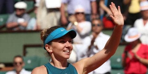 女王ハレプ「またチャンスをつかめて嬉しい」ムグルッサを破り決勝戦へ[全仏オープン]