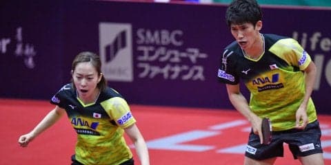 あと一点は遠く。　吉村・石川ペアが惜敗し準優勝＜ライオン卓球ジャパンOP荻村杯・混合ダブルス6/9(土)結果＞