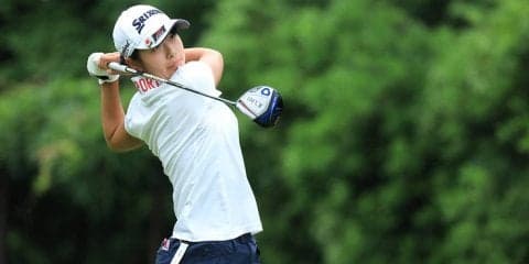 吉本ここねが単独トップで決勝へ　連覇を狙う安田祐香は2打差3位タイ