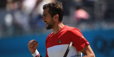 チリッチがビッグサーバー対決を制して準決勝進出[男子テニスATPワールドツアー500 ロンドン]