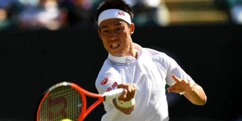錦織がエキシビションマッチで快勝。「ウィンブルドン」へ弾みをつける[アスポール・テニス・クラシック]