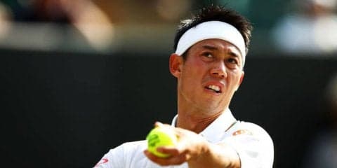 【速報】錦織がタイブレークの末に第3セットを取り、勝利まであと1つ[ウィンブルドン]