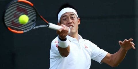 【速報】錦織が3度目のベスト16進出。冷静なプレーでキリオスにストレート勝利[ウィンブルドン]