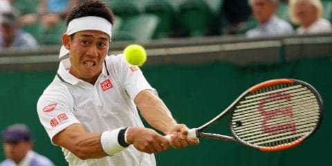 【速報】錦織が第2セットを連取し、ベスト16まであと1セット[ウィンブルドン]