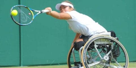 上地「一本一本取るのが精一杯だった」。シングルス決勝進出ならず[ウィンブルドン]
