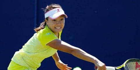 奈良くるみは1回戦で逆転負けで敗退[江西オープン]