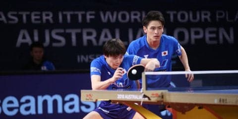 森薗・大島ペアが韓国ペアに敗れ準優勝＜卓球・ITTFオーストラリアOP男子6日目＞