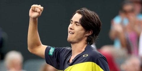 ダニエル太郎が2週連続ベスト8入り。世界90位ジェレにストレート勝利[ゼネラリ・オープン]