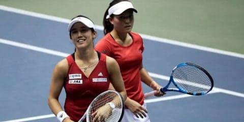 加藤／二宮ペア、ストレート勝利でベスト4進出[ムバダラ シリコンバレー・クラシック]