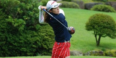  インに引かないように上半身と体幹で打つ　植竹希望のアプローチ練習法
