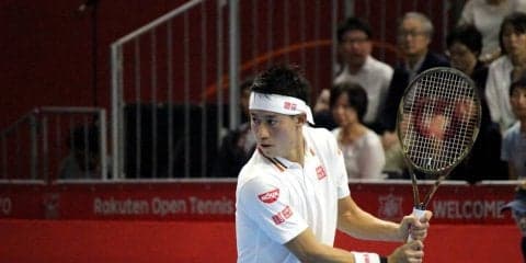 【速報】錦織 第1セットを先取。初対戦、杉田との日本勢同士となった1回戦[楽天ジャパンオープン]