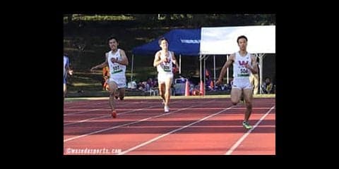 トラックシーズンもあとわずか。谷原は引退レースに