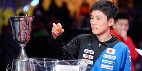 卓球・W杯 ドロー決定 張本智和 オフチャロフ、ボルと同じ山 中国2選手とは別の山に
