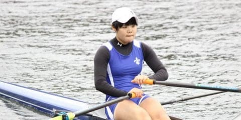 【ボート部】岩崎かえで高校以来のシングルスカル！目標には届かなかったものの次の大会に向け、「こんなもんじゃないぞって、ホンマに見せつけたりたい」　