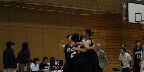 【女子バスケットボール部】劇的！　逆転勝利！