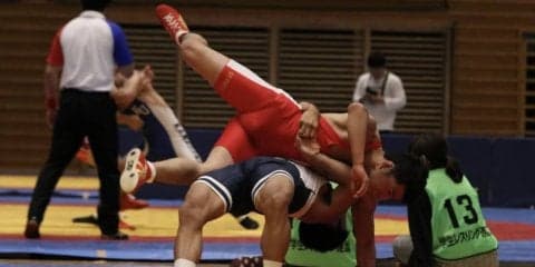 【レスリング部】不慣れのグレコに苦戦、勝ち星あげられず…。11月の内閣で巻き返しなるか