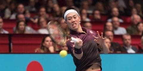錦織「ここに来られて嬉しい」。会場での練習の様子を動画で公開[Nitto ATPファイナルズ]