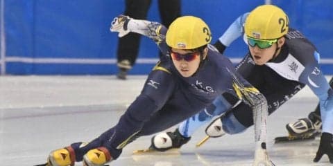 【スケート部スピード部門】　ユニバー選考会、悔しいレース続く