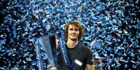 21歳の若さでズベレフが初優勝。世界1位のジョコビッチを攻略しストレート撃破[Nitto ATPファイナルズ]