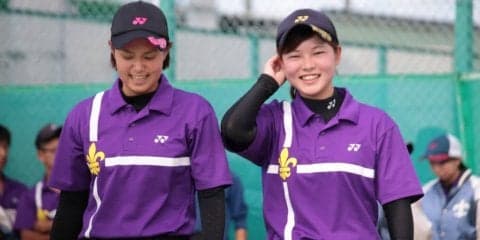 【ソフトテニス部女子】涙の入れ替え戦。来春のリベンジ誓う