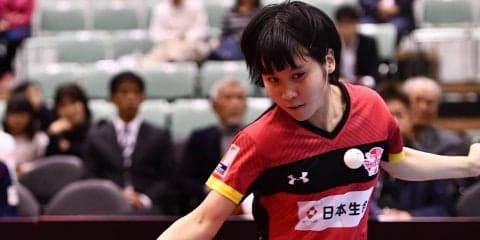 【卓球・Tリーグ】ハリケーン・ヒラノが大爆発　佳純下し日生ホーム連勝