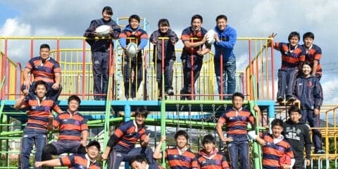 【ラグビー部】 小学生と共にラグビーを楽しんだ初等部教室