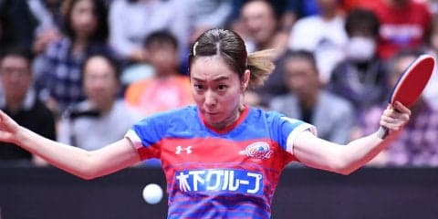 石川佳純と美人カットマン・徐孝元が激突　KA神奈川が首位独走＜11/20 KA神奈川 vs 名古屋＞