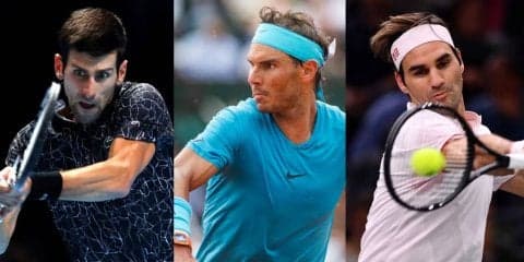 2018年、BIG3がGSタイトル独占。ナダル叔父は今後の競争激化を予想