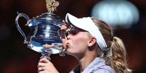 [最新WTAランキング]全豪で優勝したウォズニアッキが6年ぶり1位、ベスト4入りしたメルテンスが17も順位をアップ