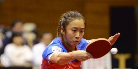 【卓球・Tリーグ】森薗美月が“意地のバックハンド対決”制す　エース不在も神奈川勝利＜12/4 ニッペM vs KA神奈川＞