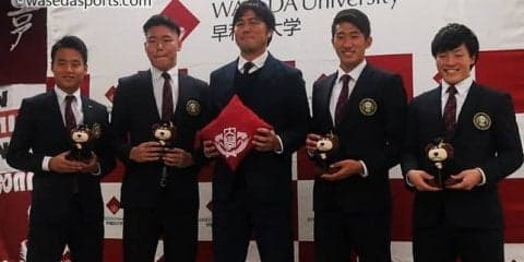 Ｊ加入内定選手４人が合同記者会見を開催