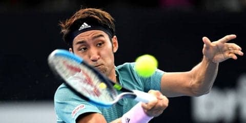 快進撃の内山は惜しくもベスト4ならず。世界40位シャルディに惜敗[ATP250 ブリスベン]