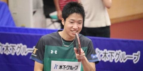 【卓球】水谷隼、超ハイレベルな“ぼっち遊び”披露 ワールドクラスのピン球リフティング