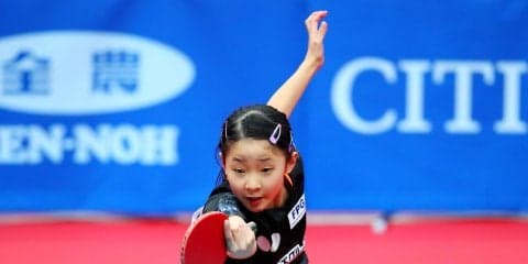 【卓球】張本美和、2種目で3日目に駒を進める＜全日本卓球2019＞
