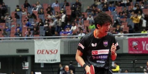 【卓球】リオ銀の吉村真晴、ストレート勝ちで5回戦進出＜全日本卓球2019・男子単＞