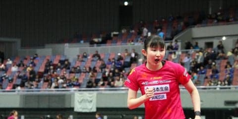 【卓球】早田ひな、シングルスも好スタート「自分らしい試合したい」＜全日本卓球2019・女子単＞