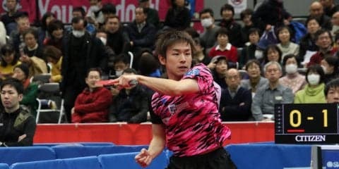 【卓球】丹羽が岸川下しベスト16入り＜全日本卓球2019・男子単＞