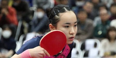 【卓球】美誠“2年越しリベンジ”　安藤下し4強一番乗り＜全日本卓球2019・女子単＞