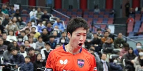 【卓球】天才サウスポー対決は水谷に軍配＜全日本卓球2019・男子単＞