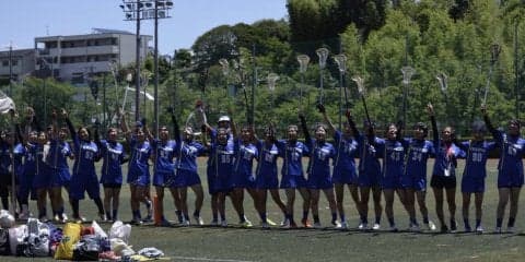 【ラクロス部女子】　総合関関戦を８ー３で勝利！